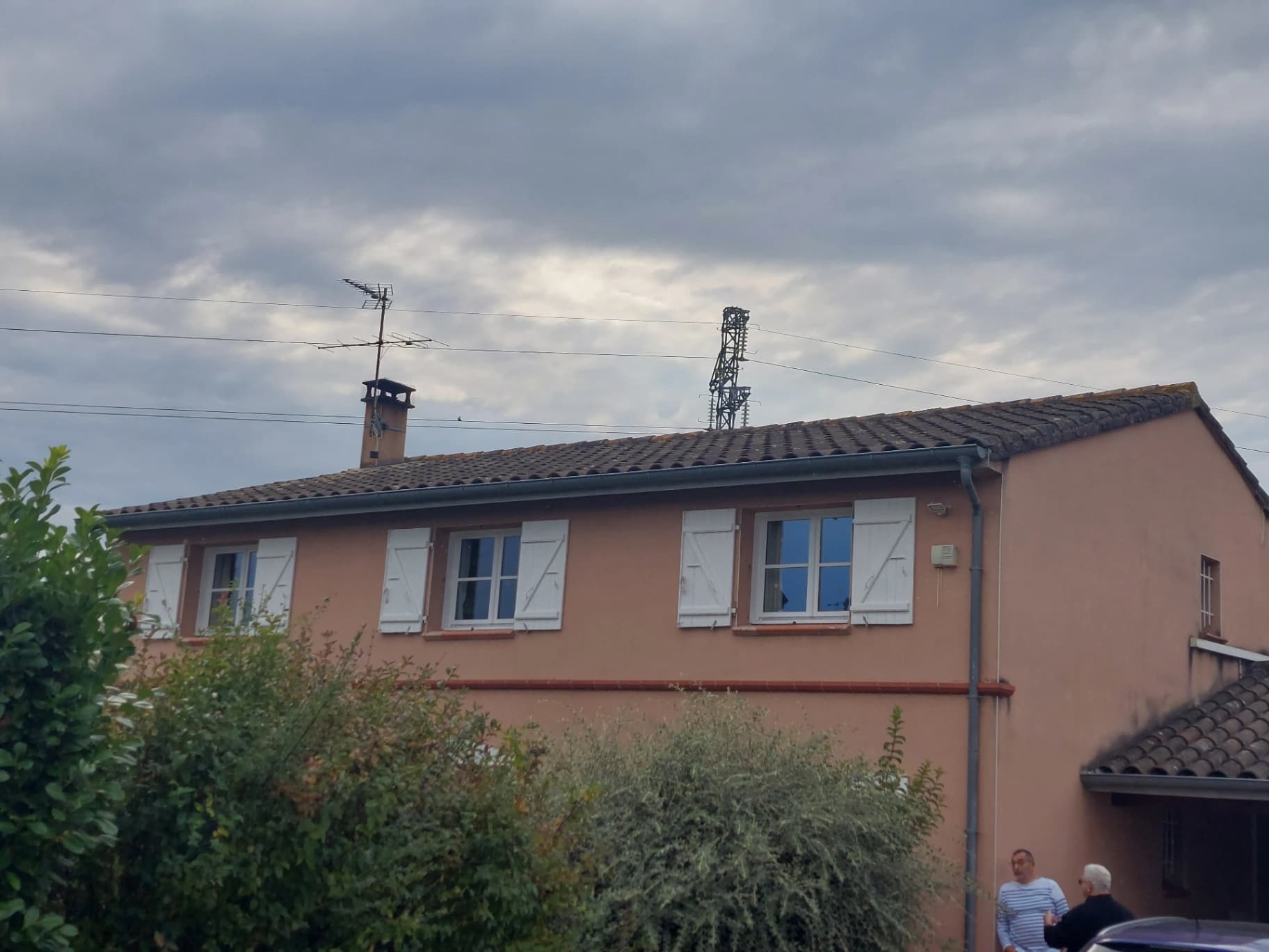 Chantier solaire à Lespinasse
