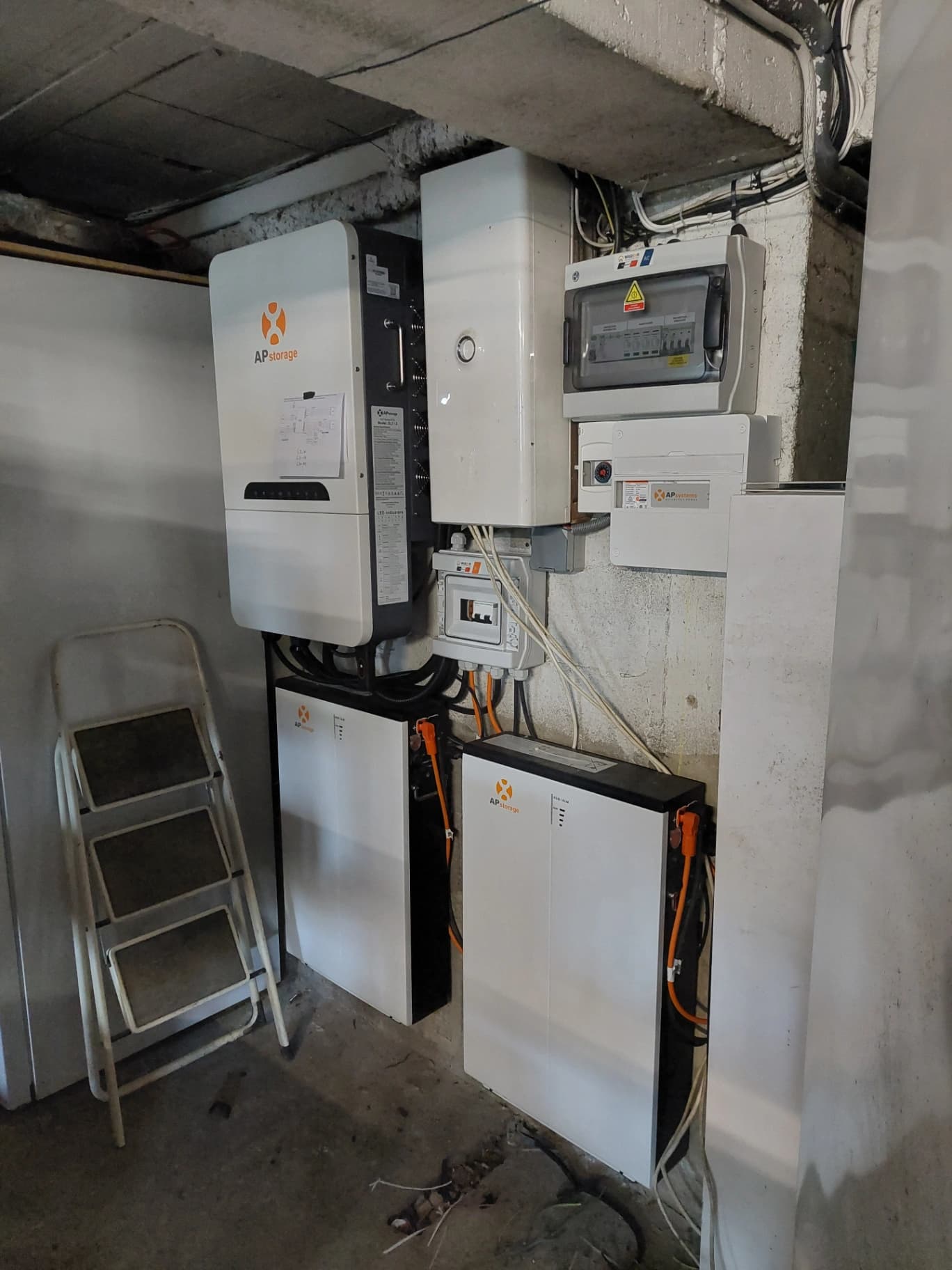 Installation photovoltaïque à Marambat