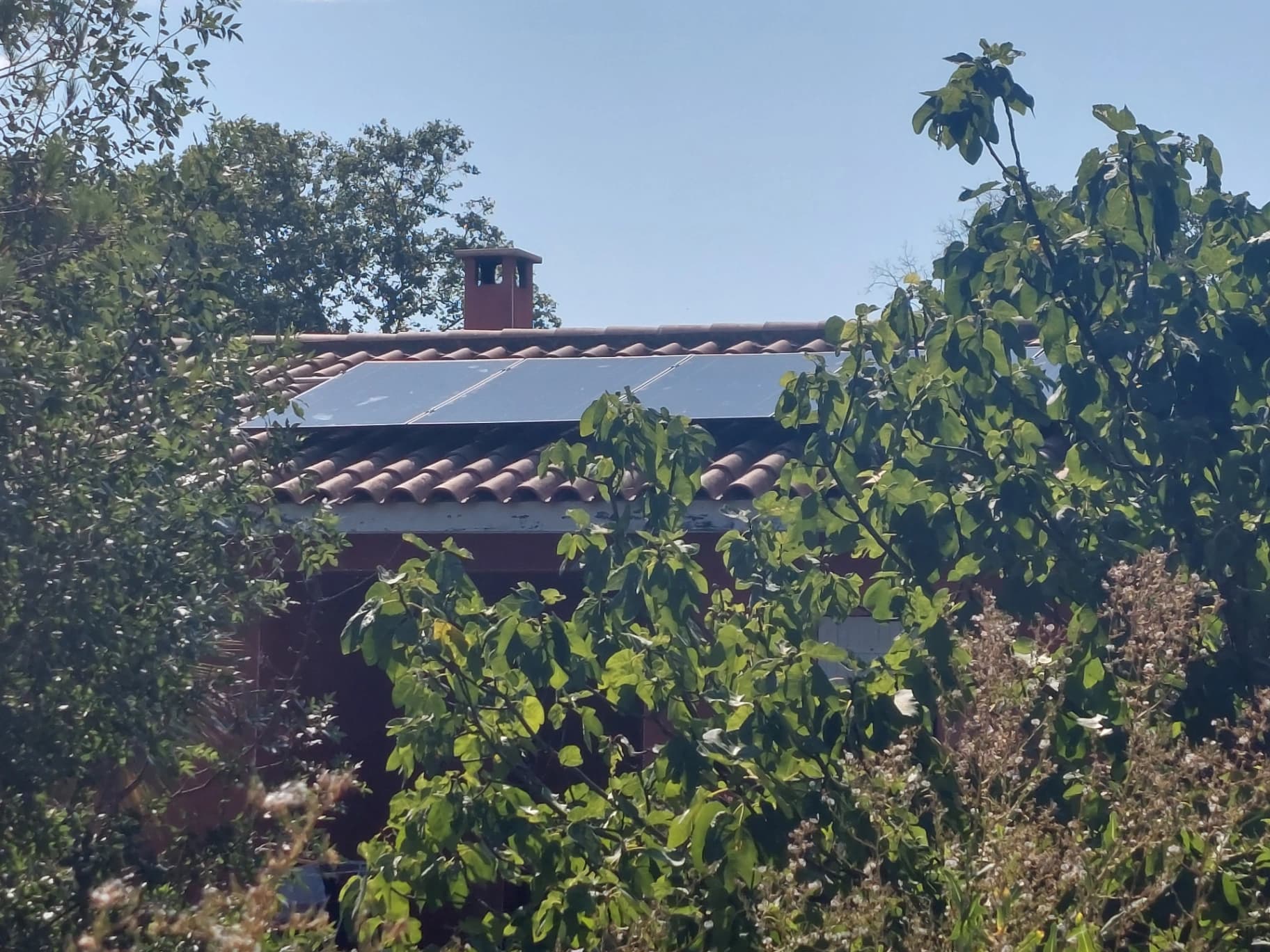 Installation photovoltaïque à Campagnan, chantier Eliance