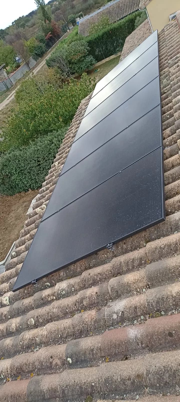 Chantier solaire à FENOUILLET