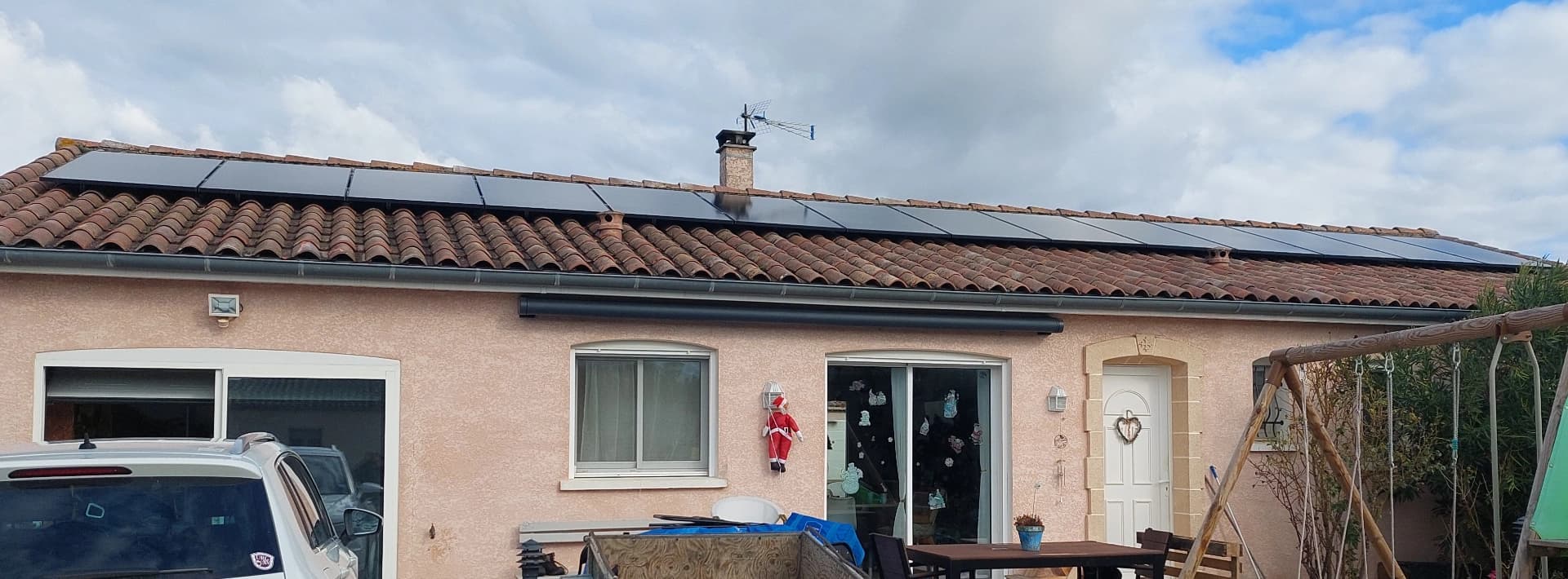 Installation photovoltaïque à Guitalens