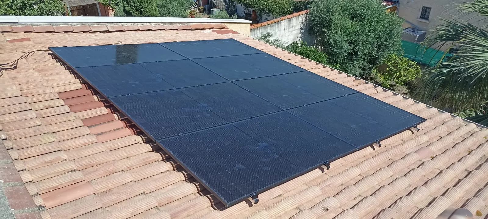 Installation photovoltaïque à Frontignan